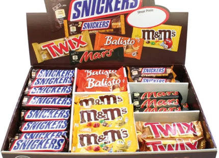 Mars Assorted Chocolate Box - 72 Pieces, 6 Sorts, Popular Selection, Ideal for Sharing or Gifting TK Gruppe® Grosshandel 