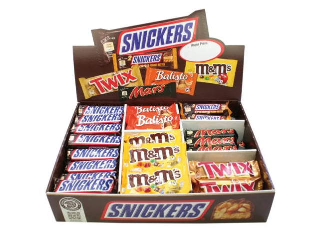 Mars Assorted Chocolate Box - 72 Pieces, 6 Sorts, Popular Selection, Ideal for Sharing or Gifting TK Gruppe® Grosshandel 