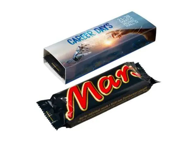 Mars Schokoriegel personalisiert - Ihr Design auf klassischem Genuss TK Gruppe® Grosshandel 