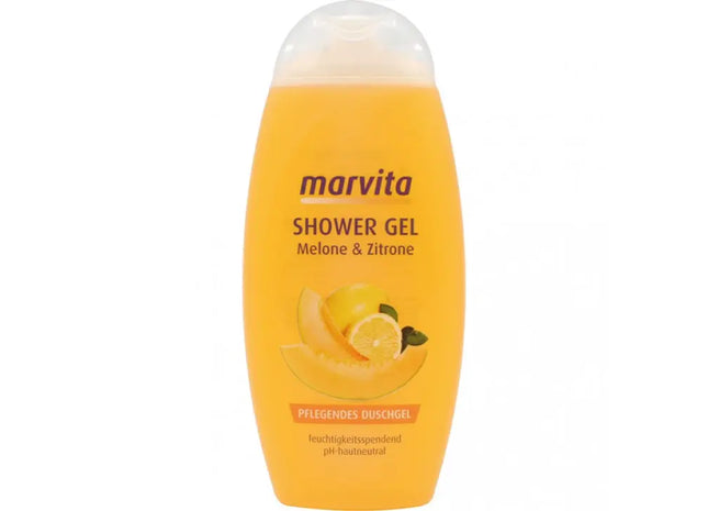 Marvita Duschgel, 300ml - Erfrischender Melonen- & Zitronenduft für belebende Reinigung TK Gruppe® Grosshandel 