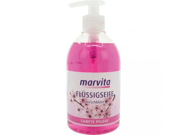 Marvita Flüssigseife Kirschblüte, Sanfte Reinigung, 500ml TK Gruppe® Grosshandel 