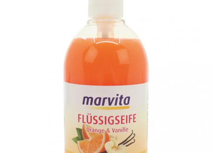 Marvita Flüssigseife, 500ml, Orange & Vanille – Belebende Reinigung TK Gruppe® Grosshandel 
