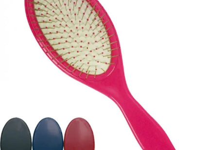 Massage-Haarbürste mit Noppen, 21cm, Verschiedene Farben - Fördert gesundes Haarwachstum TK Gruppe® Grosshandel 