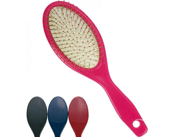 Massage-Haarbürste mit Noppen, 21cm, Verschiedene Farben - Fördert gesundes Haarwachstum TK Gruppe® Grosshandel 