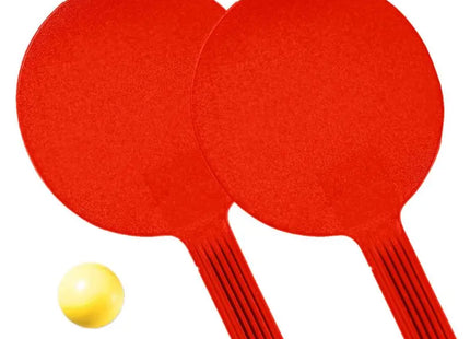 Massiv Tischtennis-Set in Standard-Rot – Robustes Spielset TK Gruppe® Grosshandel 