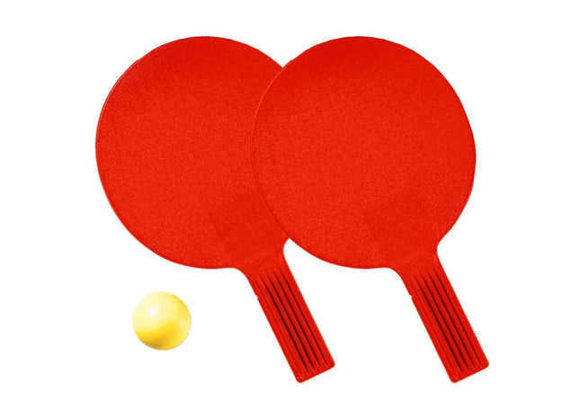 Massiv Tischtennis-Set in Standard-Rot – Robustes Spielset TK Gruppe® Grosshandel 