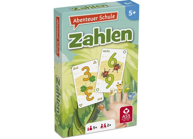Mathematik-Lernspiel 'Zahlen Meistern' in Faltschachtel - Grundlagen spielerisch lernen TK Gruppe® Grosshandel 