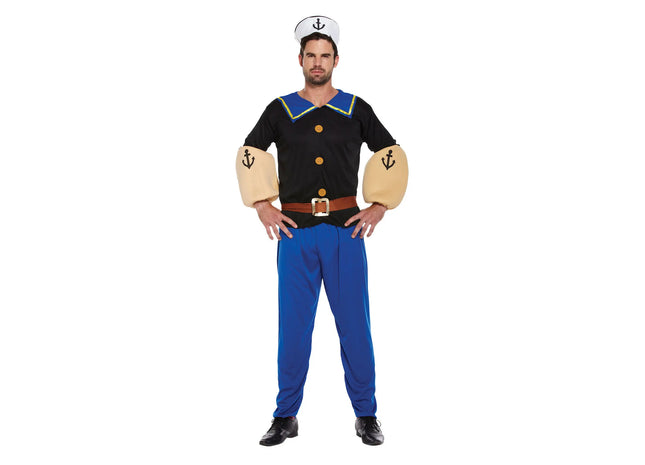 Matrosen Kostüm Für Erwachsene, Herren Marine-Outfit - Seemannsuniform Fasching & Karneval TK Gruppe® Grosshandel 