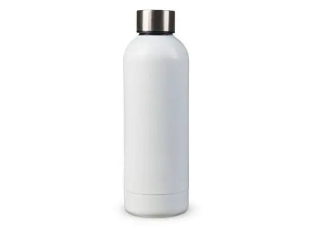 Matte Isolierflasche 500ml - Weiß - Modern und funktional TK Gruppe® Grosshandel 