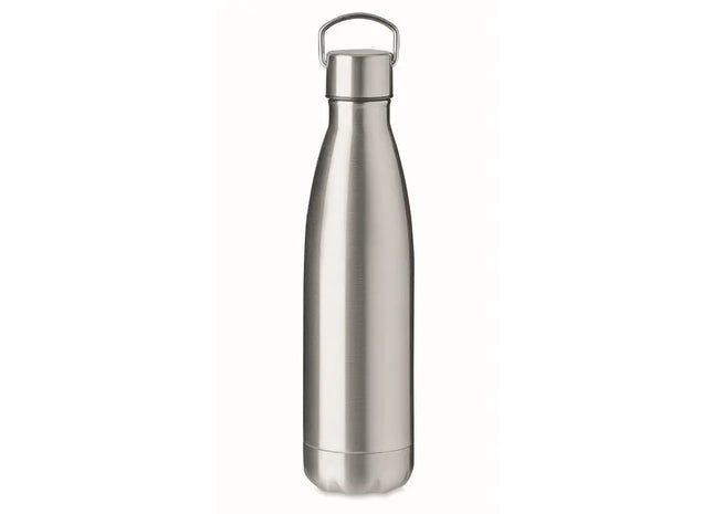 Mattsilber ARCTIC 500ml Doppelwand-Isolierflasche, langlebig TK Gruppe® Grosshandel 
