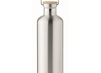 Mattsilber HELSINKI EXTRA 1,5L Große Isolierflasche TK Gruppe® Grosshandel 