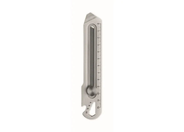 Mattsilbernes KNIFEPLUS Cuttermesser - Einziehbar für exakte Schnitte TK Gruppe® Grosshandel 