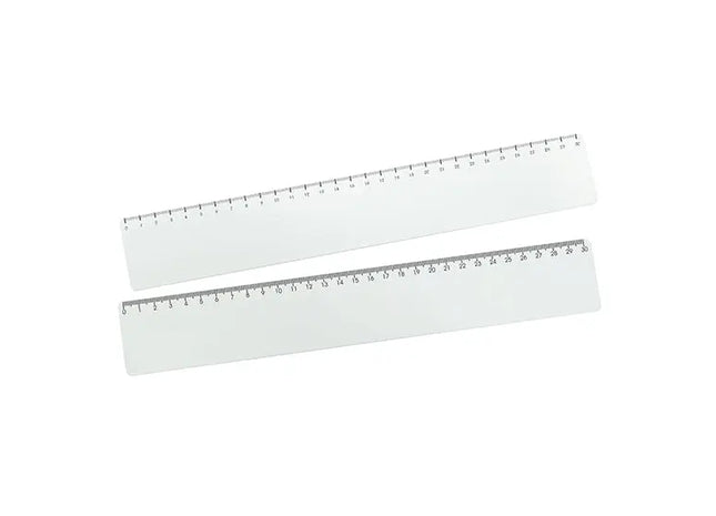 Maxi Lineal, 30 cm in Weiß – Groß, Präzise & Vielseitig TK Gruppe® Grosshandel 