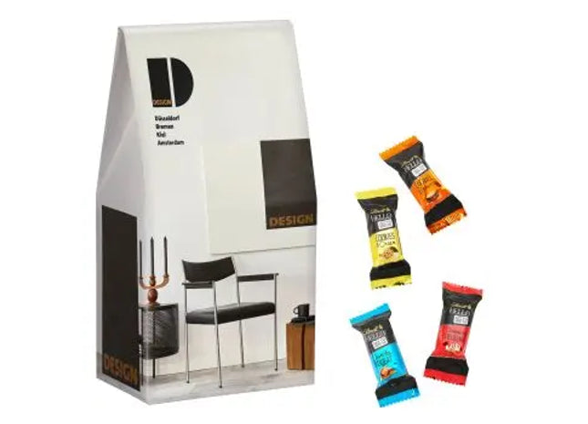 Maxi-Werbepack mit Hello Mini Stick Mix von Lindt – inkl. Druck TK Gruppe® Grosshandel 