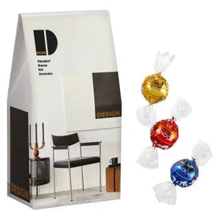 Maxi-Werbepackung mit Lindt Lindor Kugel Mix – personalisiert bedruckt TK Gruppe® Grosshandel 