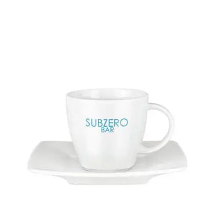 Maxim Espresso Set Tasse mit Untertasse - Weiß, Hochwertiges Porzellan, Spülmaschinenfest, Elegantes Design TK Gruppe® Grosshandel 