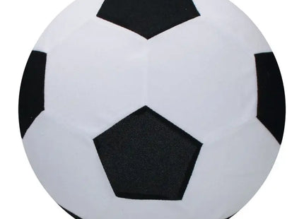 Medium Soft-Touch Spielball in Weiß-Schwarz - Vielseitig einsetzbar für Sport und Spiel TK Gruppe® Grosshandel 