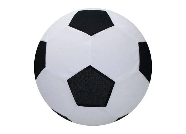 Medium Soft-Touch Spielball in Weiß-Schwarz - Vielseitig einsetzbar für Sport und Spiel TK Gruppe® Grosshandel 