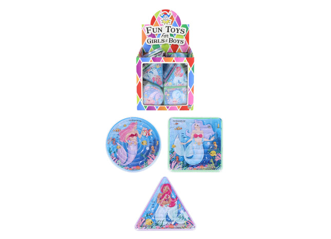 Meerjungfrau-Labyrinth-Puzzle, 3 verschiedene Formen – Lernspiel für Kinder TK Gruppe® Grosshandel 