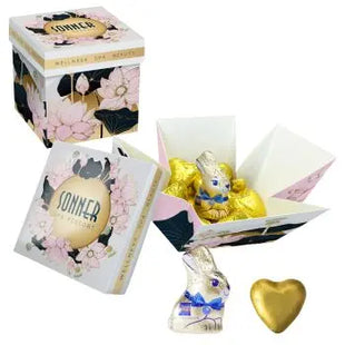 Meeting Star Gubor Schokoladenherzen und Osterhase – inklusive Druck TK Gruppe® Grosshandel 