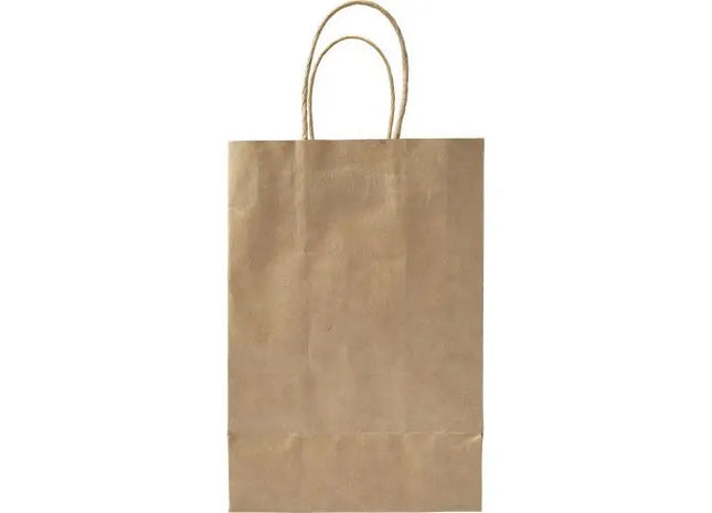 Mehmet Recycelte Papiertasche, Öko-Stark, Braun TK Gruppe® Grosshandel 
