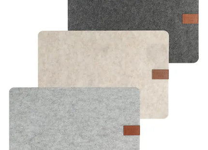 Melierte Filz-Tischsets, 3er-Set - Elegante Tischdekoration 45x30cm TK Gruppe® Grosshandel 