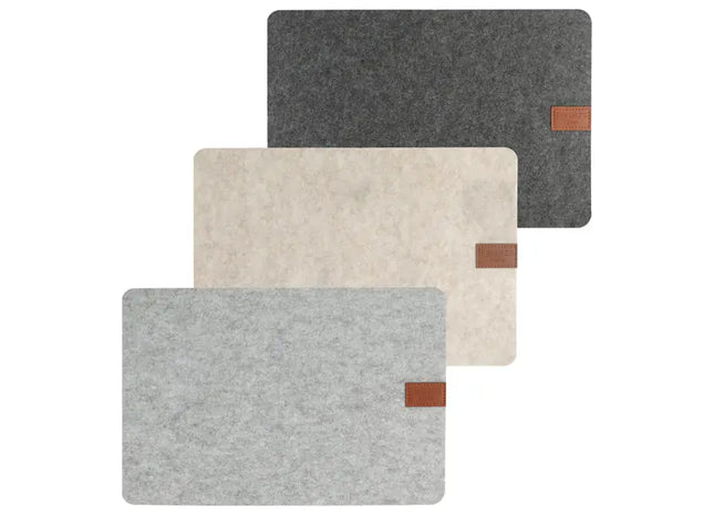 Melierte Filz-Tischsets, 3er-Set - Elegante Tischdekoration 45x30cm TK Gruppe® Grosshandel 