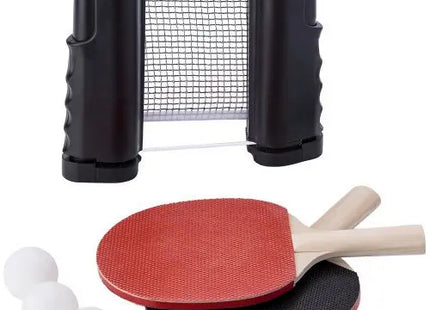 Melinda ABS-Tischtennis-Set in Schwarz – Modernes Sportequipment TK Gruppe® Grosshandel 