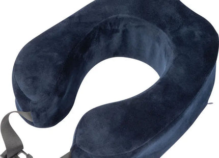 Memory Foam Nackenkissen in Dunkelblau - Ergonomische Reiseunterstützung TK Gruppe® Grosshandel 