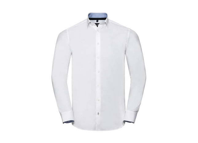 Men`s LS Tailored Contrast Ultimate Stretch Shirt TK Gruppe® Grosshandel 