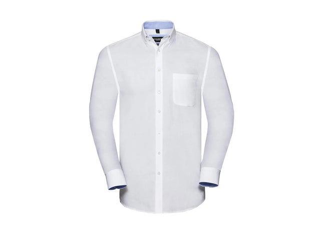 Men`s LS Tailored Washed Oxford Shirt TK Gruppe® Grosshandel 