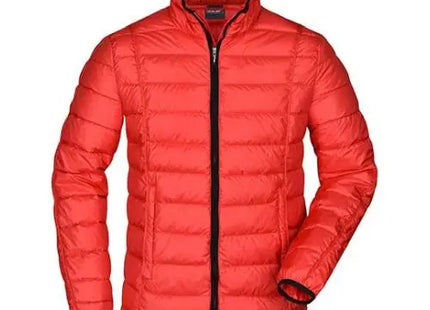 Men's Quilted Down Jacket - Wärmend, Leicht und Atmungsaktiv - Perfekt für kaltes Wetter TK Gruppe® Grosshandel 