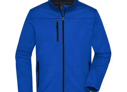 Men's Softshell Jacket - Wasserabweisend, Atmungsaktiv und Strapazierfähig - Ideal für Outdoor-Abenteuer TK Gruppe® Grosshandel 