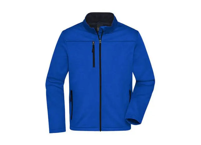 Men's Softshell Jacket - Wasserabweisend, Atmungsaktiv und Strapazierfähig - Ideal für Outdoor-Abenteuer TK Gruppe® Grosshandel 