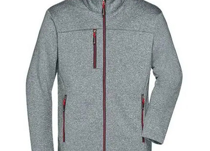 Men's Softshell Jacket - Wasserabweisend, Atmungsaktiv und Strapazierfähig - Perfekt für Outdoor-Aktivitäten TK Gruppe® Grosshandel 