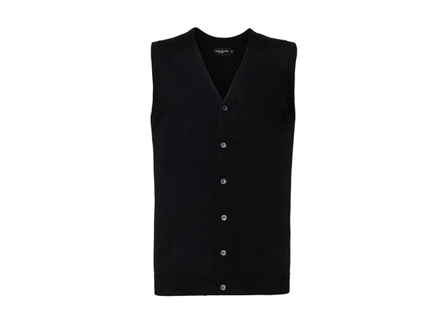 Men`s V-Neck Sleeveless Knitted Cardigan TK Gruppe® Grosshandel 