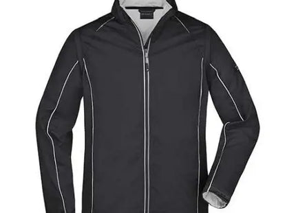 Men's Zip-Off Softshell Jacket - Vielseitig, Wasserabweisend und Atmungsaktiv - Perfekt für Outdoor-Aktivitäten TK Gruppe® Grosshandel 