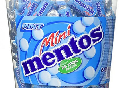 Mentos Mini Kau-Bonbons Minze - Erfrischende Pfefferminzpastillen für unterwegs TK Gruppe® Grosshandel 