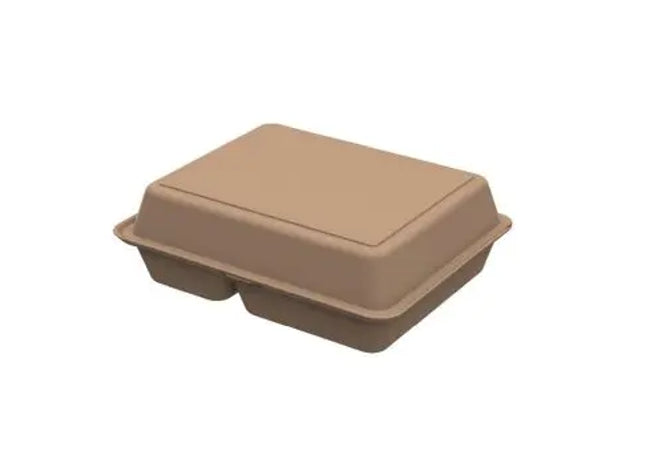 Menübox ToGo Large – Robustes Braun, Ideal für Unterwegs TK Gruppe® Grosshandel 