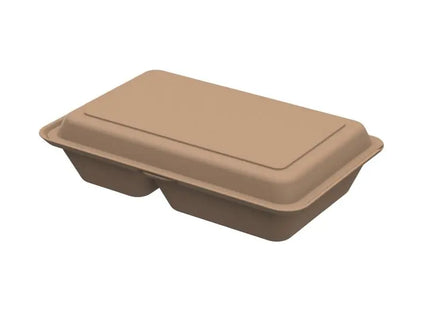 Menübox ToGo Medium - Beständig, Braun, Stilvoll & Praktisch für den Alltag TK Gruppe® Grosshandel 