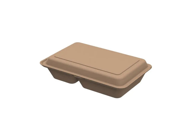 Menübox ToGo Medium - Beständig, Braun, Stilvoll & Praktisch für den Alltag TK Gruppe® Grosshandel 