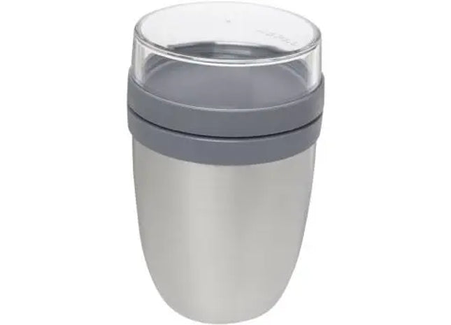 Mepal Ellipse Wärmeisolierter Lunchpot in Silber – Stilvoll & Praktisch, 500ml TK Gruppe® Grosshandel 