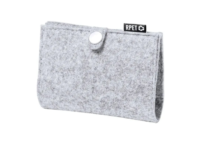 Mercel RPET Kartenetui - Grau Nachhaltige Kreditkartenbörse aus recyceltem Material TK Gruppe® Grosshandel 