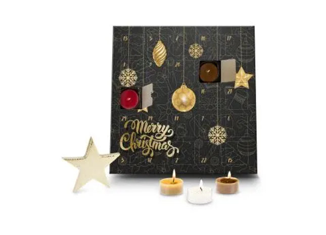 Merry Christmas Duftkerzen Adventskalender, Festliche Aromen TK Gruppe® Grosshandel 
