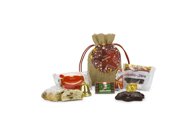 Merry Christmas Säckchen Geschenkset - Festliches Überraschungspaket TK Gruppe® Grosshandel 