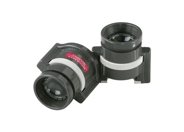 Messlupe 10x Vergrößerung - Elegantes Anthrazit TK Gruppe® Grosshandel 