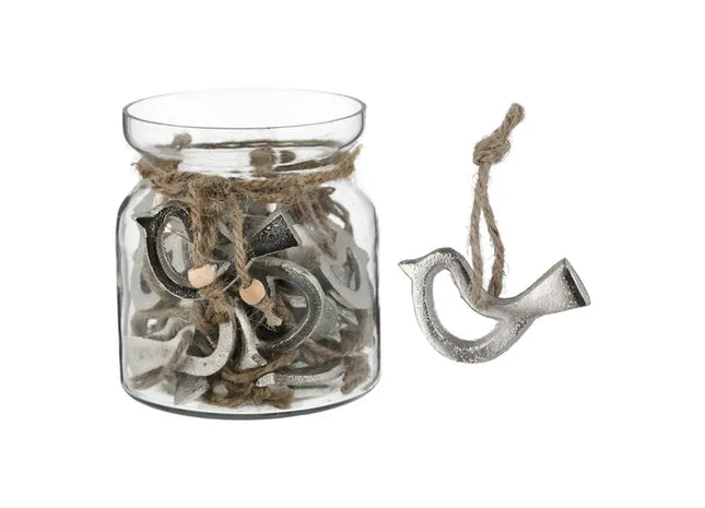 Metal Bird Charm - Approx. 6cmH: Avian-inspired Jewelry Accessory TK Gruppe® Grosshandel 