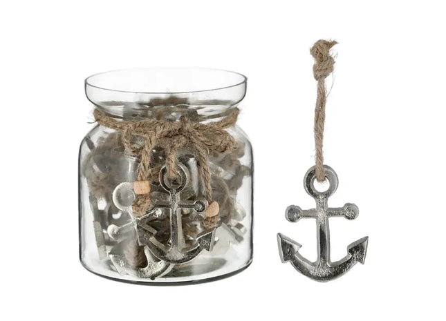 Metall-Anhänger - Maritimes Motiv, ca. 6cmH: Nautisches Schmuckstück für stilvolle Akzente TK Gruppe® Grosshandel 