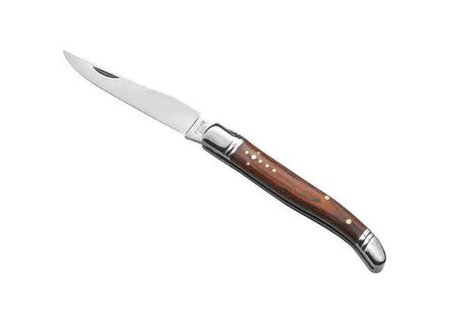 Taschenmesser aus Holz/Metall Lisandro - Braun, robust und stilvoll für vielseitigen Einsatz TK Gruppe® Grosshandel 