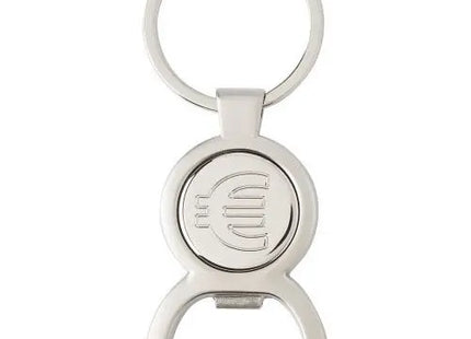 Metall-Schlüsselanhänger Soren in Silber - Elegant & Langlebig TK Gruppe® Grosshandel 